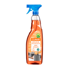 универсальное моющее средство Clinair для уборки кухни  с запахом апельсина